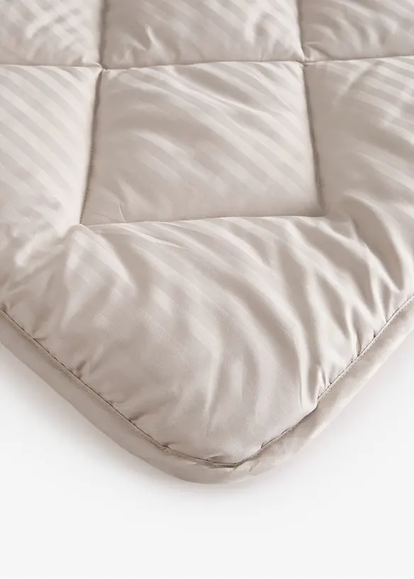 Dyne med glansstriper, medium varm, bonprix