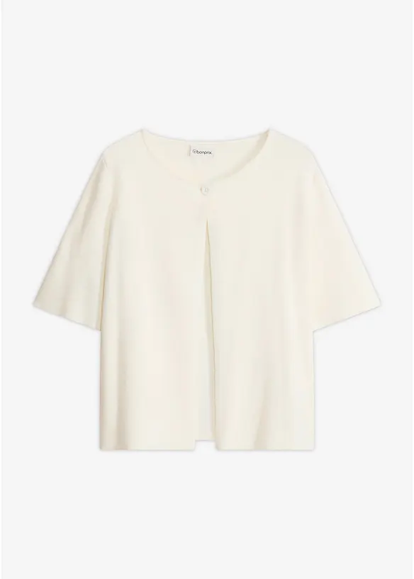 Cardigan i bomullsmiks, bonprix