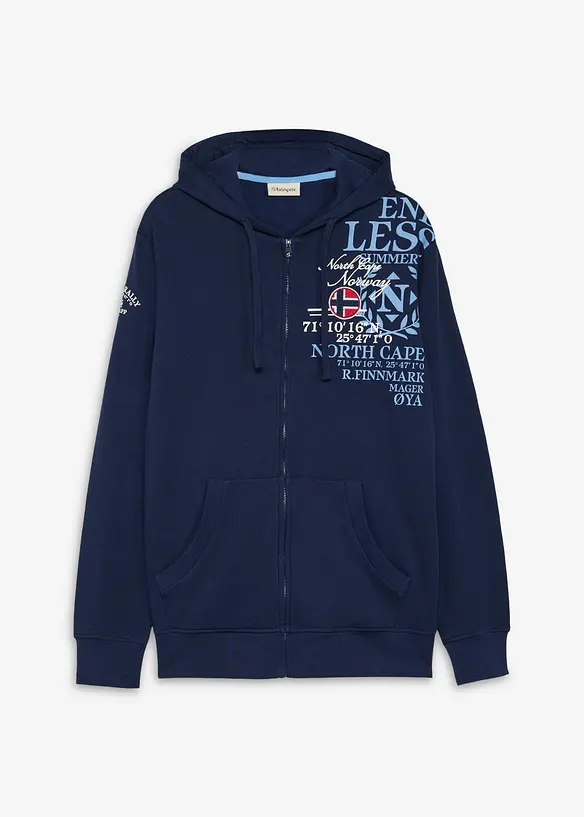 Hettejakke i 100% bomull, bonprix