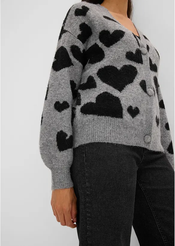 M&oslash;nstret cardigan, bonprix