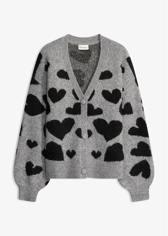 M&oslash;nstret cardigan, bonprix