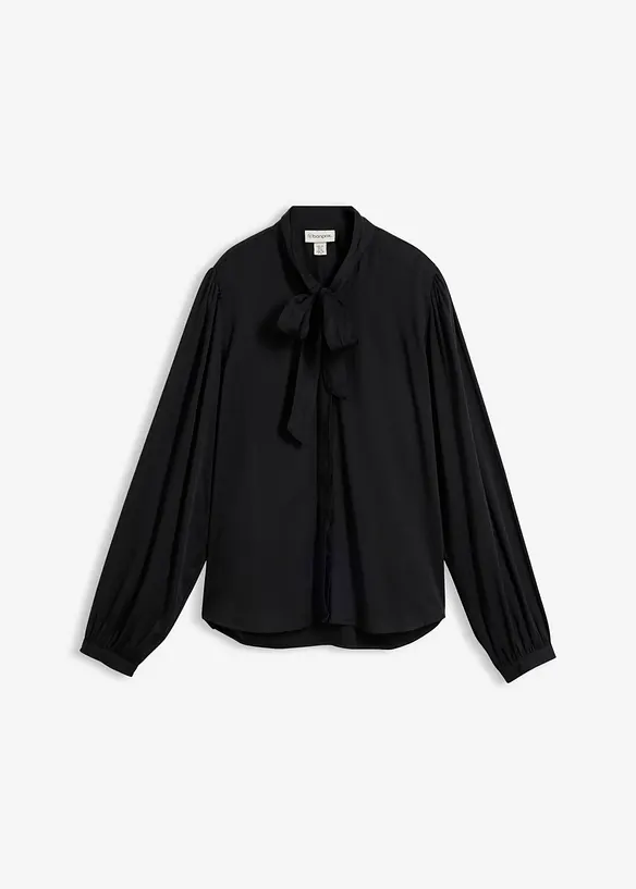 Knytebluse i 100% modal, bonprix