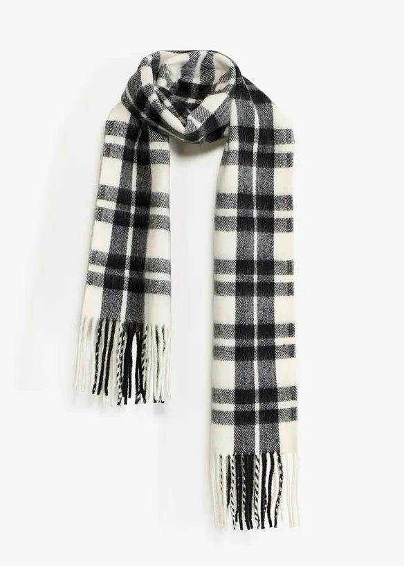 Rutete XXL-skjerf, bonprix