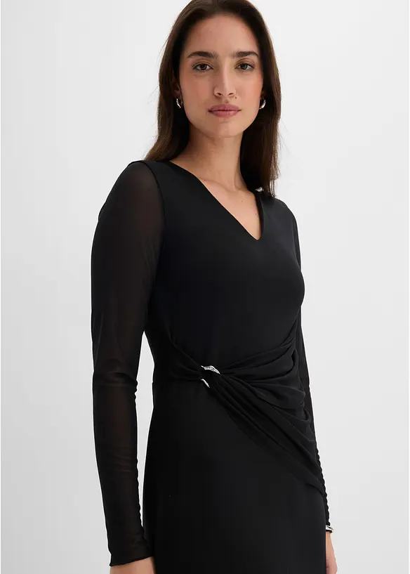 Innsvingt jerseykjole, bonprix