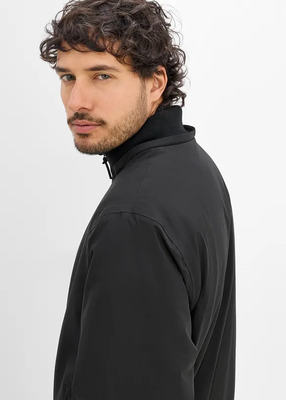 Vanntett vinterjakke med fleece, bonprix