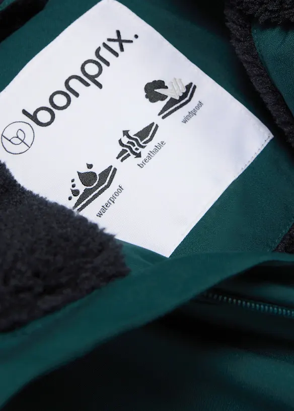 Parkas i vanntett materiale, bonprix