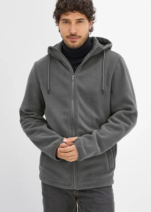 Vannavvisende jakke med uttagbar fleecejakke, bonprix