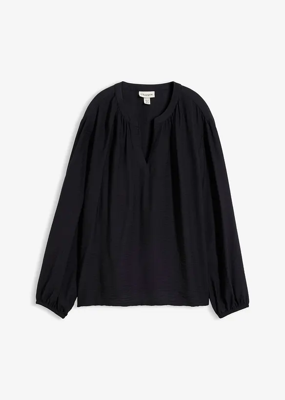 Bluse i viskosemiks, bonprix