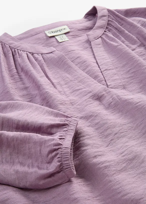 Bluse i viskosemiks, bonprix