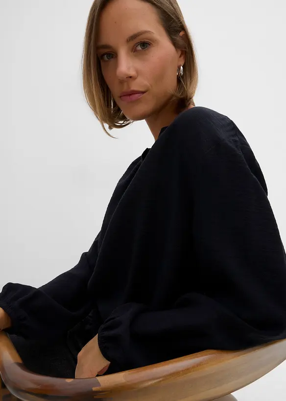 Bluse i viskosemiks, bonprix