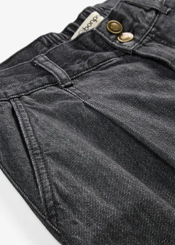Kortere wide leg jeans, bonprix