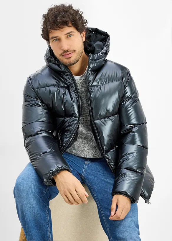 Vattert pufferjakke i Regular Fit, bonprix