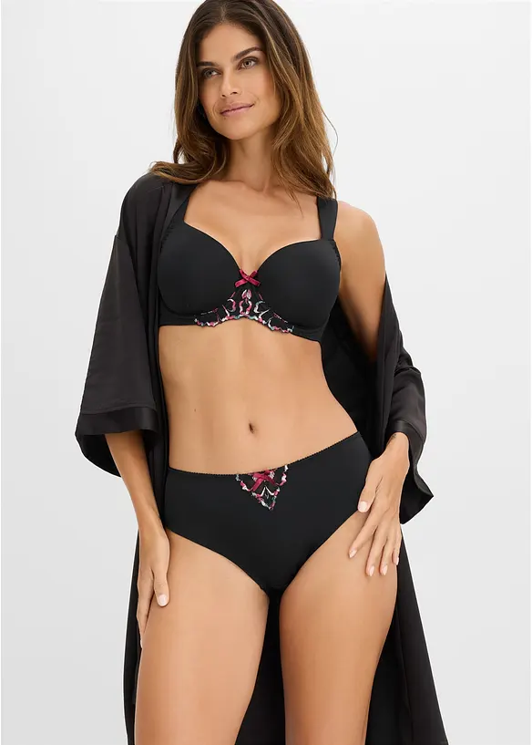 Maxitruse med raffinert broderi, bonprix