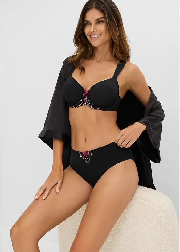 Maxitruse med raffinert broderi, bonprix