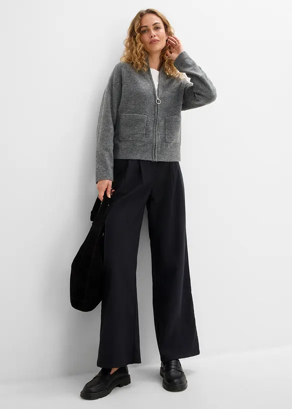 Cardigan med glidel&aring;s, bonprix