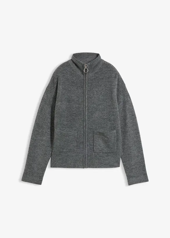 Cardigan med glidel&aring;s, bonprix