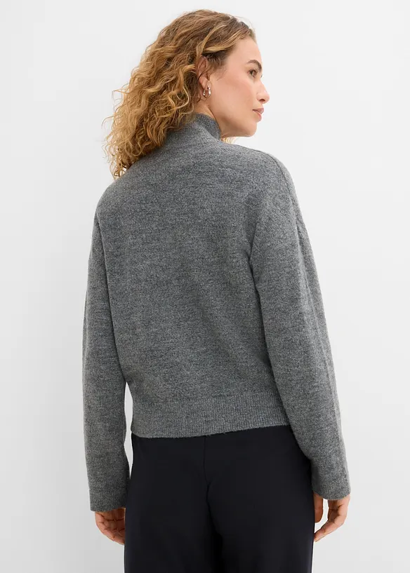 Cardigan med glidel&aring;s, bonprix