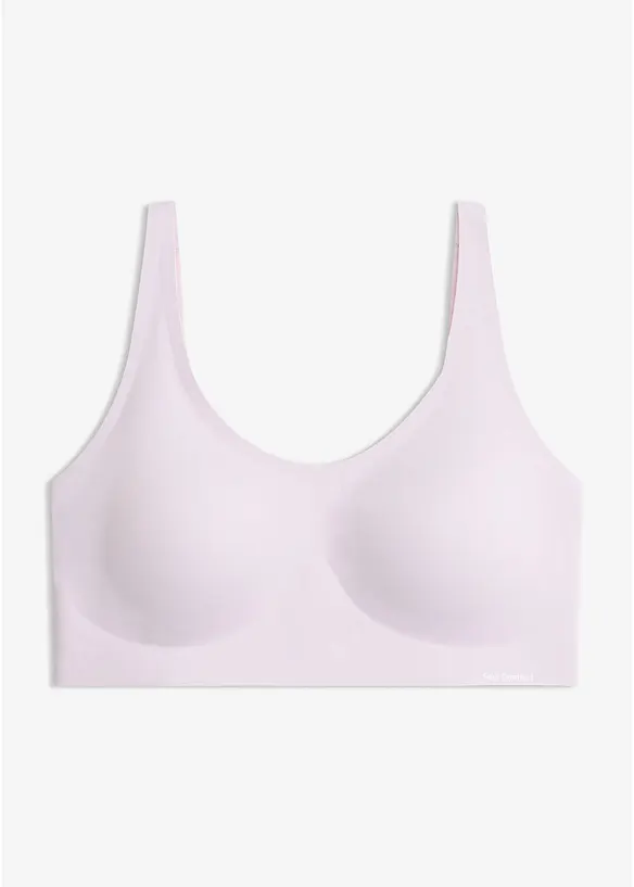 Vattert Feel Comfort lasercut T-skjorte-BH, bonprix