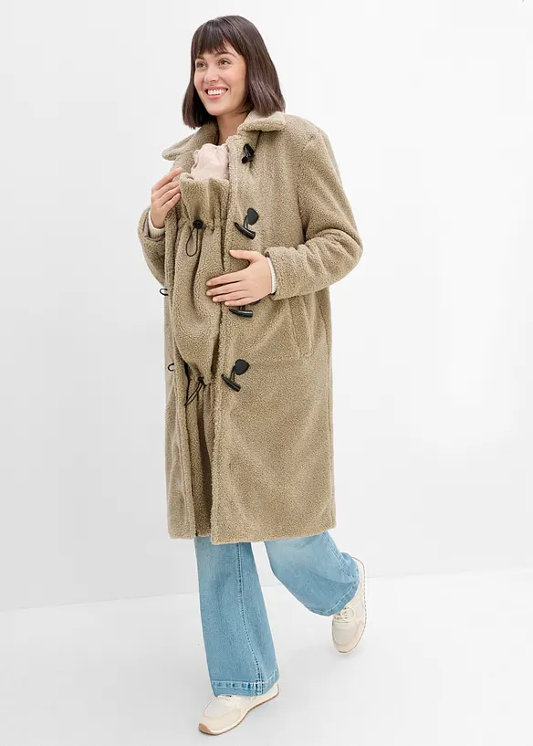 3-i-1 mammak&aring;pe med b&aelig;reinnfelling av teddyfleece, bonprix