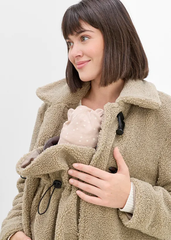 3-i-1 mammak&aring;pe med b&aelig;reinnfelling av teddyfleece, bonprix