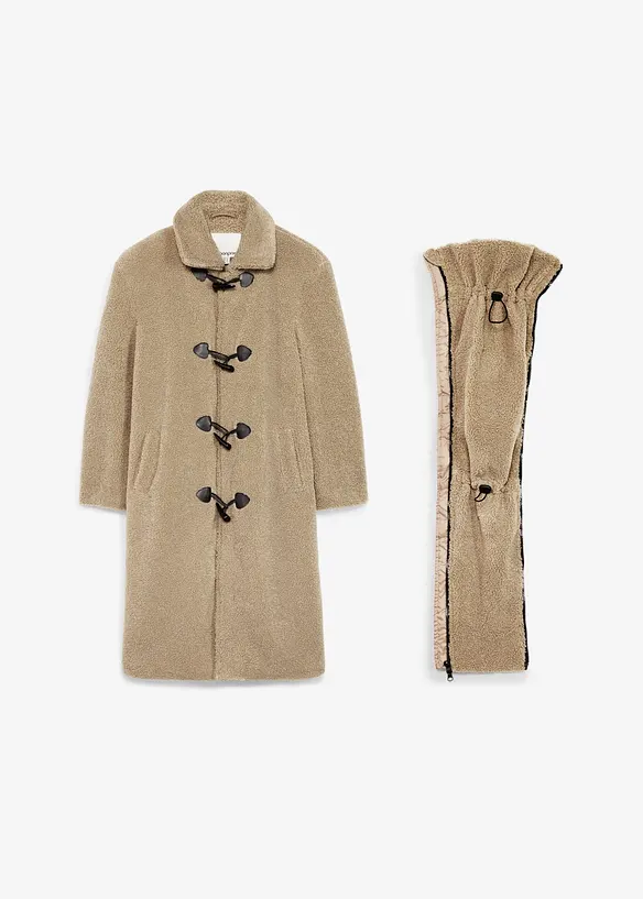 3-i-1 mammak&aring;pe med b&aelig;reinnfelling av teddyfleece, bonprix