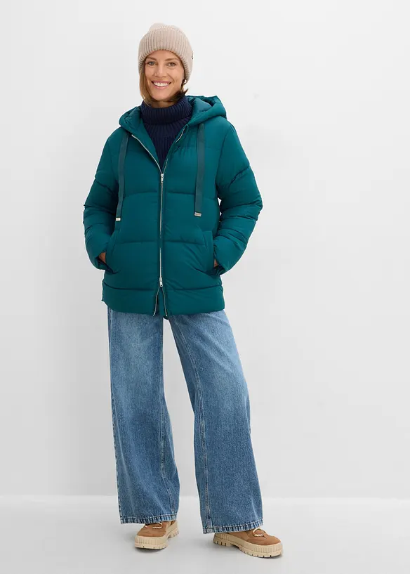 Oversized, vattert jakke, bonprix