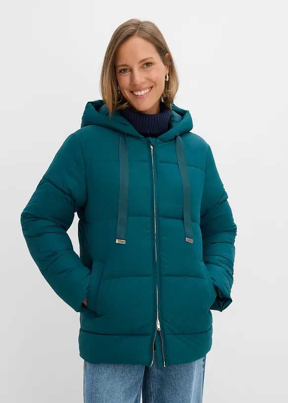 Oversized, vattert jakke, bonprix