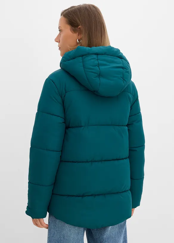 Oversized, vattert jakke, bonprix