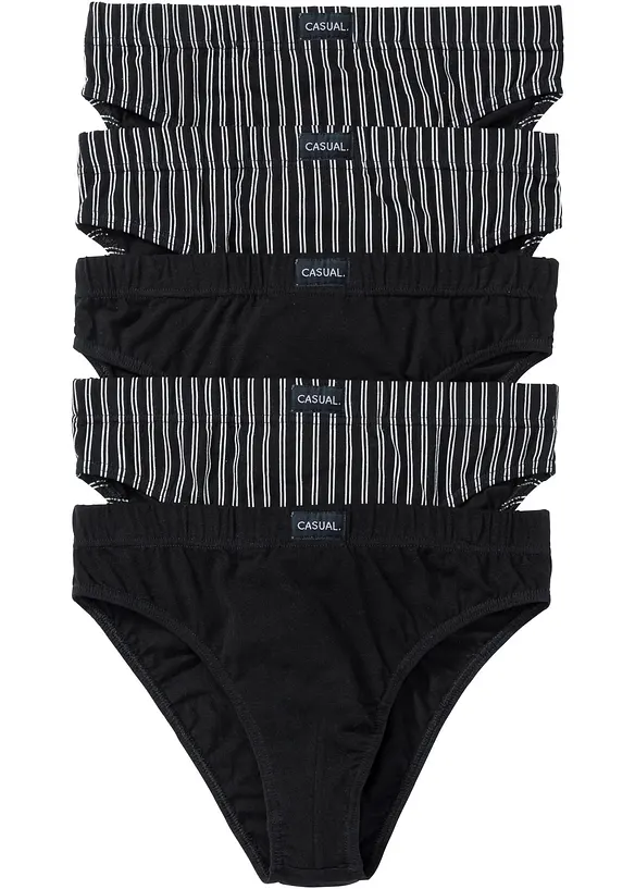 Truse med bomull (5-pack), bonprix