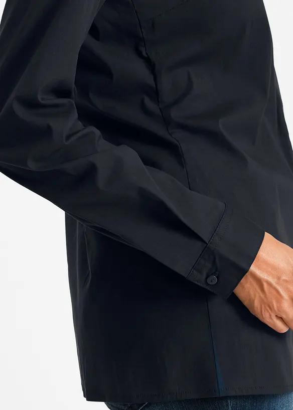 Lang stretchbluse, bonprix