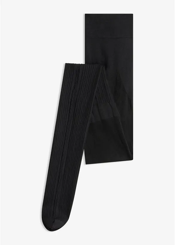 Overknee-str&oslash;mpebukse 40 DEN, bonprix
