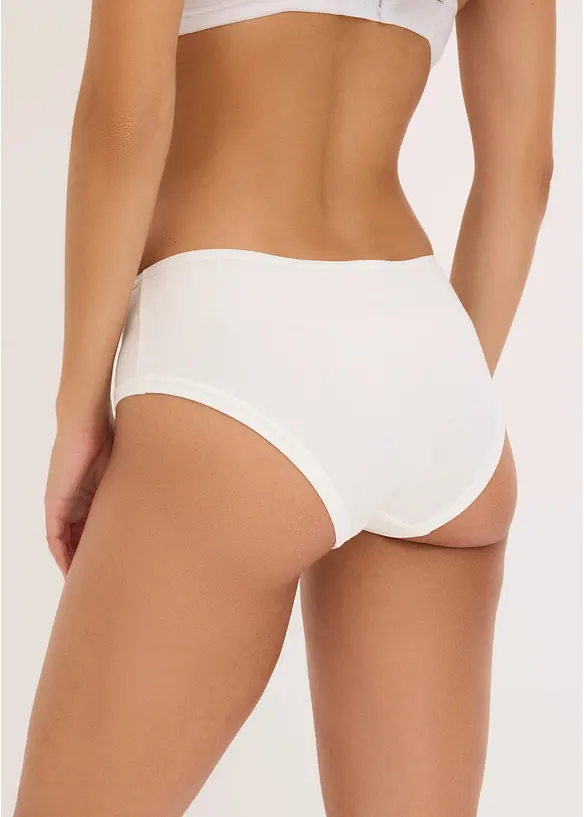 Truse med &oslash;kologisk bomull (4-pack), bonprix