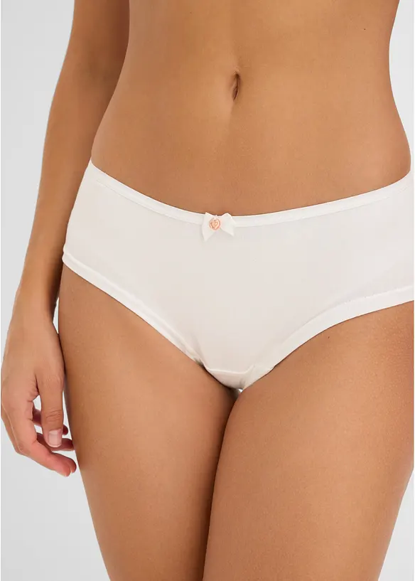 Truse med &oslash;kologisk bomull (4-pack), bonprix