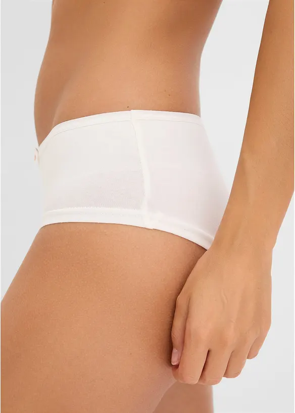 Truse med &oslash;kologisk bomull (4-pack), bonprix