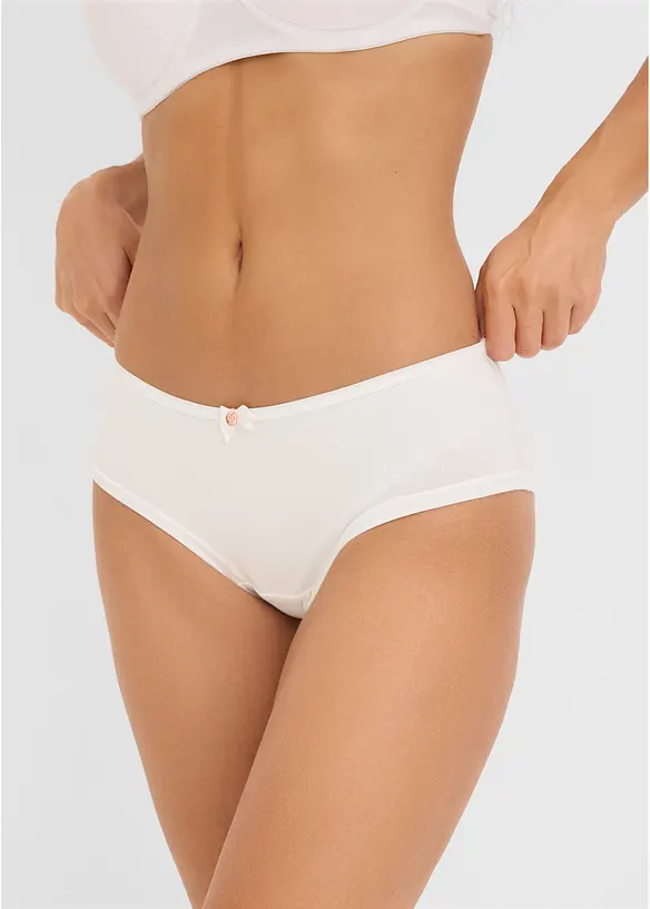 Truse med &oslash;kologisk bomull (4-pack), bonprix