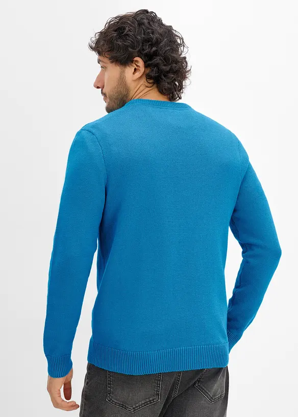 Finstrikket genser i regular fit, bonprix