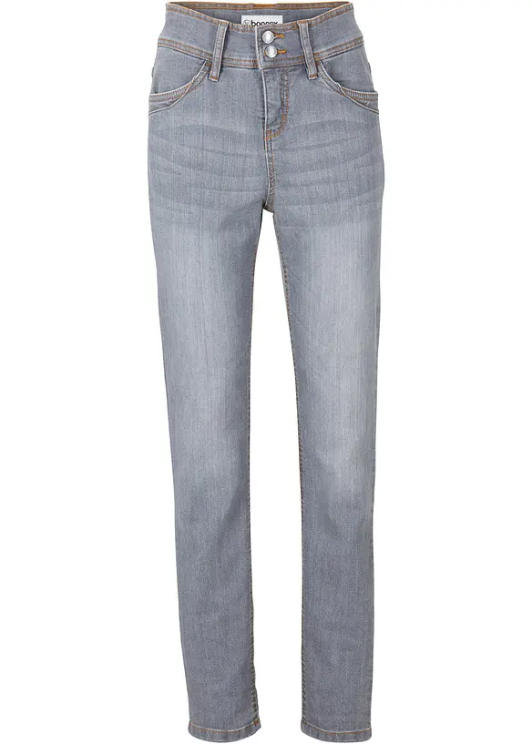 Slim fit-jeans High waist, komfortstretch, bonprix
