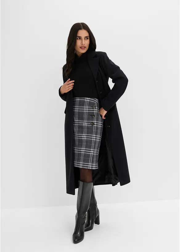 Blyantskj&oslash;rt med knapper, bonprix