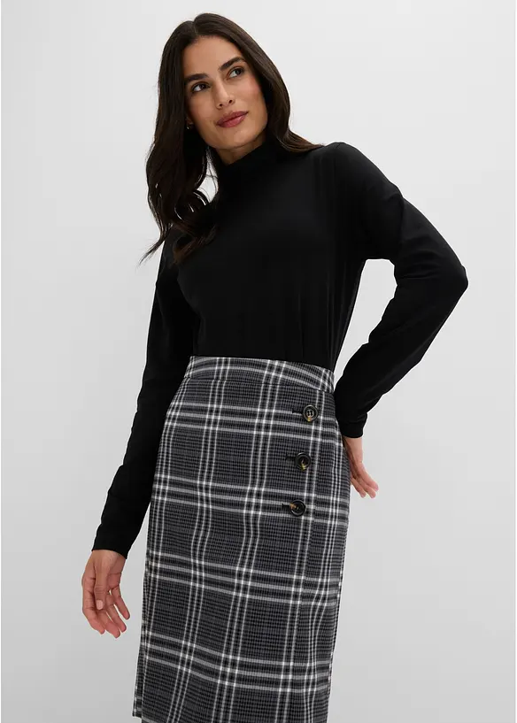 Blyantskj&oslash;rt med knapper, bonprix