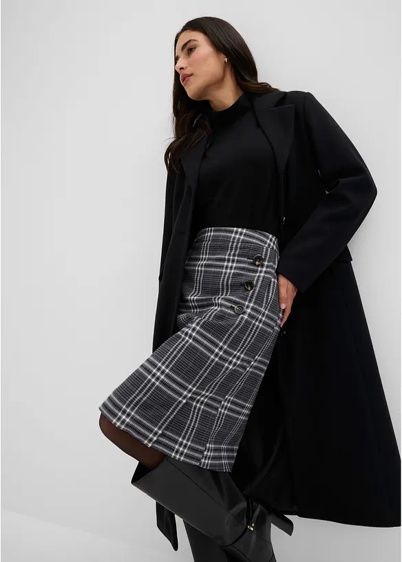 Blyantskj&oslash;rt med knapper, bonprix