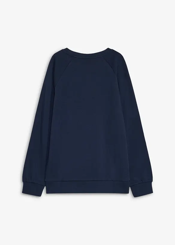 Sweatshirt i 100% bomull, bonprix