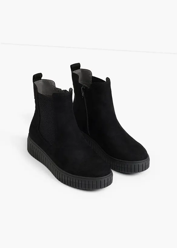 Chelseaboots i behagelig bredde fra Jana, Jana