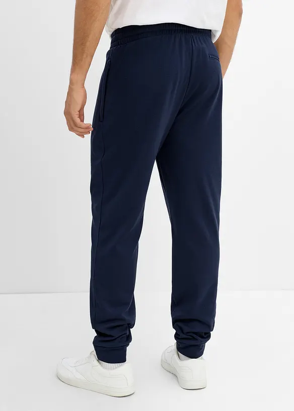Varm joggebukse med glidel&aring;slommer, bonprix