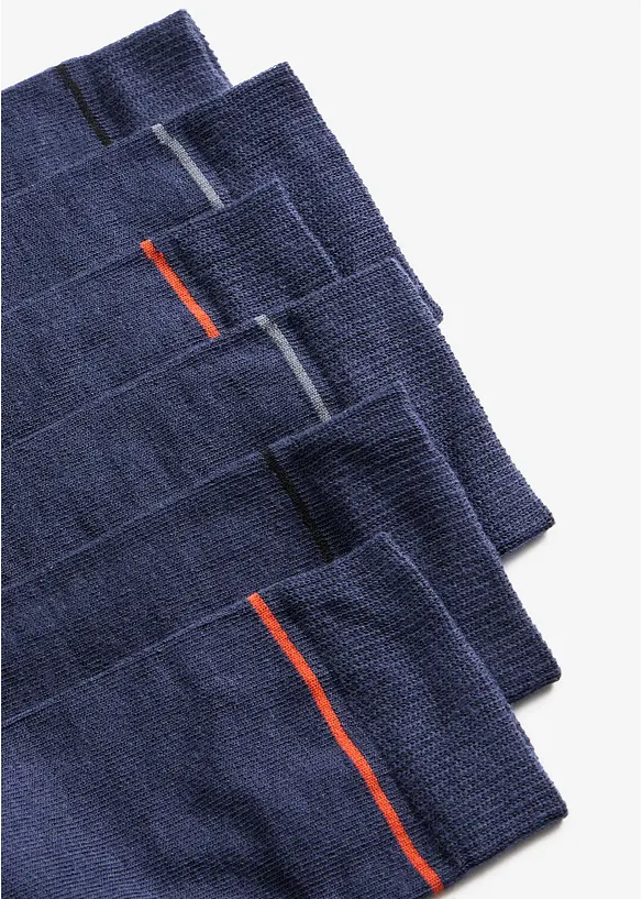 Sokker (6-pack) med &oslash;kologisk bomull, bonprix