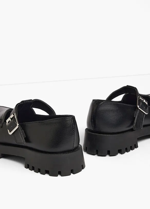 Chunky loafers med cut outs, bonprix