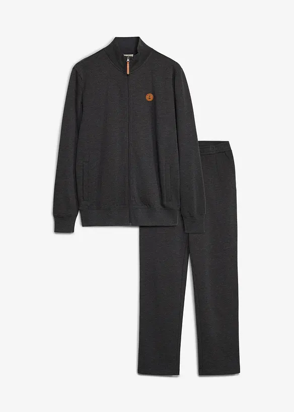 Joggedress i 100% &oslash;kologisk bomull, bonprix