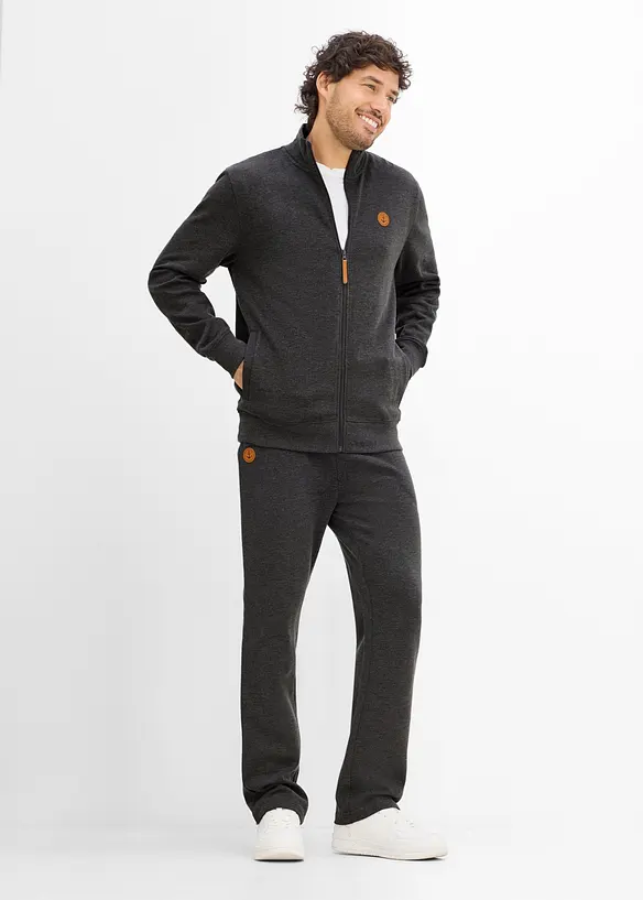 Joggedress i 100% &oslash;kologisk bomull, bonprix