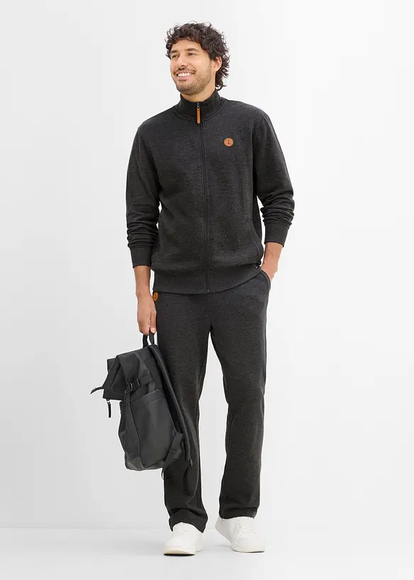 Joggedress i 100% &oslash;kologisk bomull, bonprix