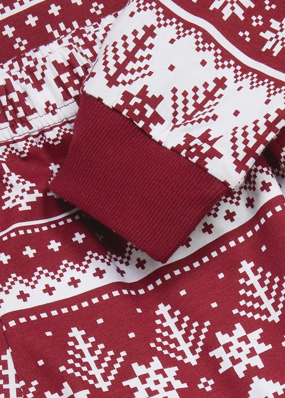 Pyjamas i 100% &oslash;kologisk bomull til barn (2-delt sett), bonprix