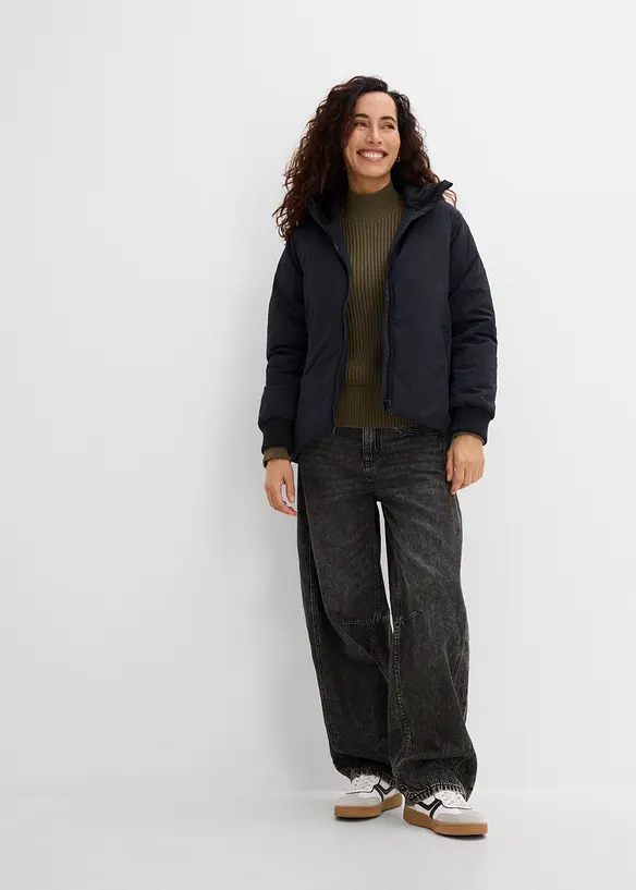 Oversized genser i 100% bomull, bonprix